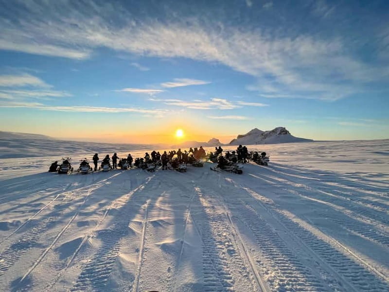 Reykjavík: Glacier Snowmobile and Hot Springs with Pickup - Langjökull Glacier on Snowmobile: What You Actually Get in One Hour