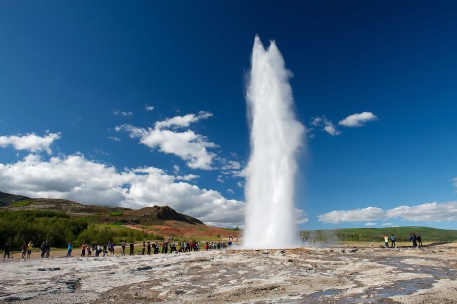 Reykjavik: Golden Circle Day Tour with optional Blue Lagoon - Geysir Hot Springs: Strokkur’s Predictable Drama