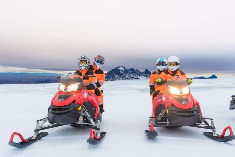 Reykjavík: Langjökull Glacier Snowmobile Tour with Ice Cave - Gear Up and Learn Snowmobile Control Before You Ride