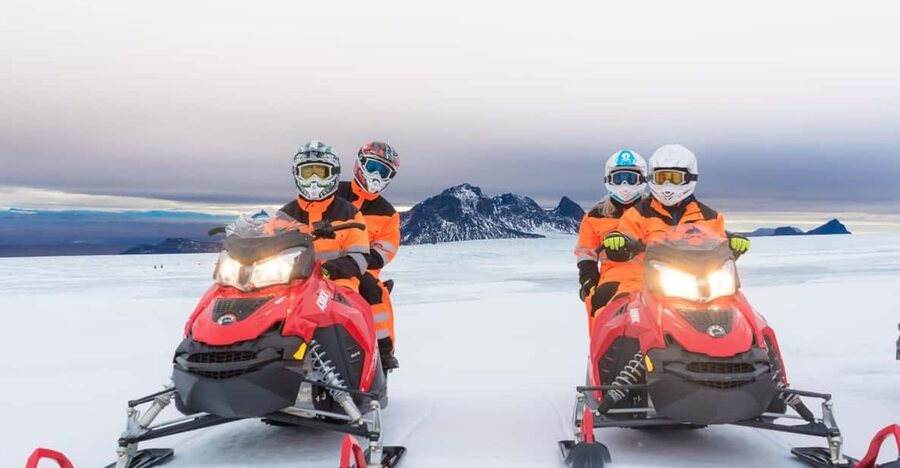 Reykjavík: Langjökull Glacier Snowmobile Tour with Ice Cave - Getting From Reykjavík To Skjól Basecamp, Then Up to the Glacier