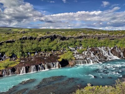 Lava Cave, Hot Springs, and Waterfalls Tour