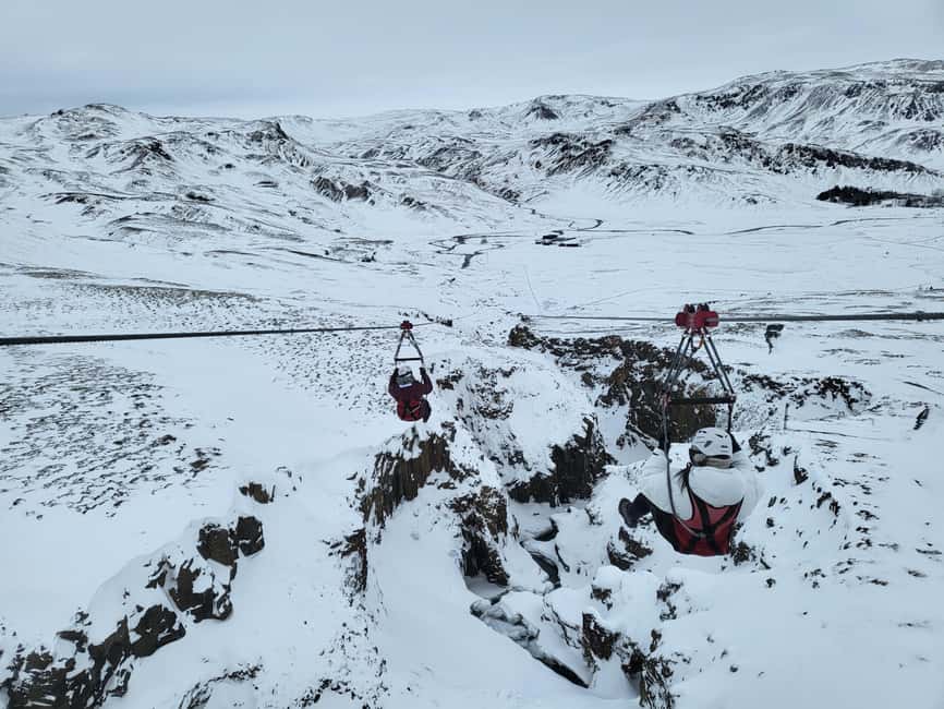 Reykjavik: Mega Zipline Adventure - What to Bring: Warm Layers and Hiking Shoes Are Non-Negotiable