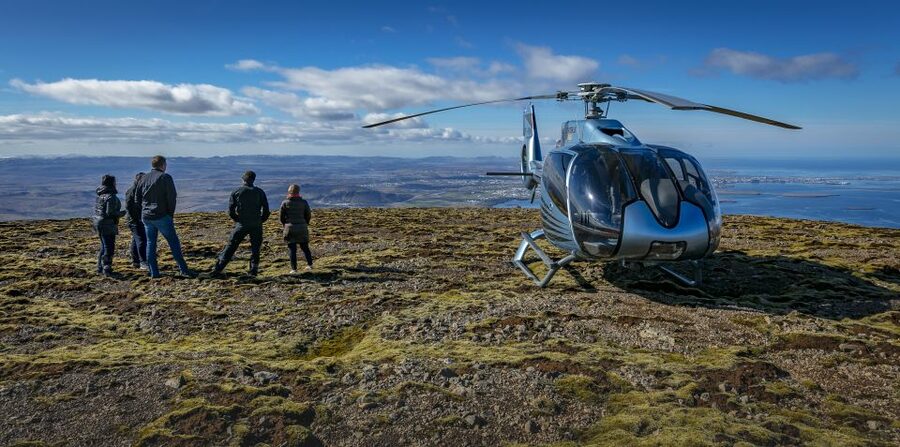 Reykjavik: Panoramic Helicopter Flight with Summit Landing - From Reykjavik Domestic Airport to the Helicopter