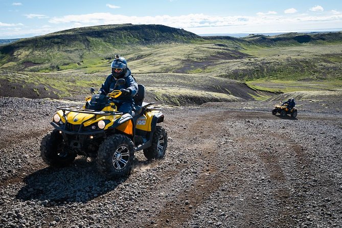 Reykjavik Peak with Safari Quads ATV - Getting ready at base camp: the warm gear that makes cold weather bearable