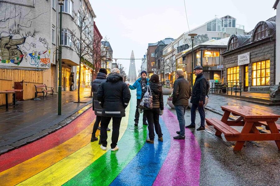 Reykjavik: Sightseeing Walking Tour with a Viking - Ægisgarður 9, the kind of detail you only notice with a local