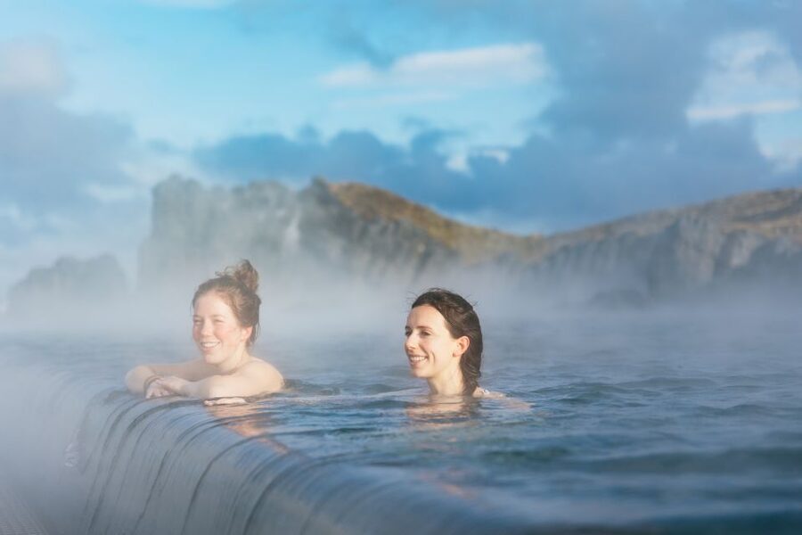 Reykjavik: Sky Lagoon Admission with Transfer - Amenities that matter: towels, toiletries, and the swim-up bar