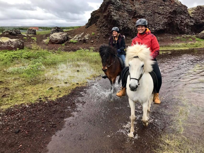 Reykjavik: Small-Group Horse Volcano Riding Tour with Pickup - Getting picked up in Reykjavik, then out of town fast