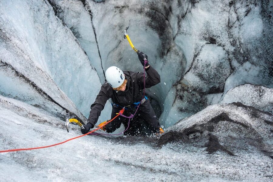 Reykjavík: Sólheimajökull Glacier Hike & Ice Climbing Intro - Half-day meet on location: who this option fits best
