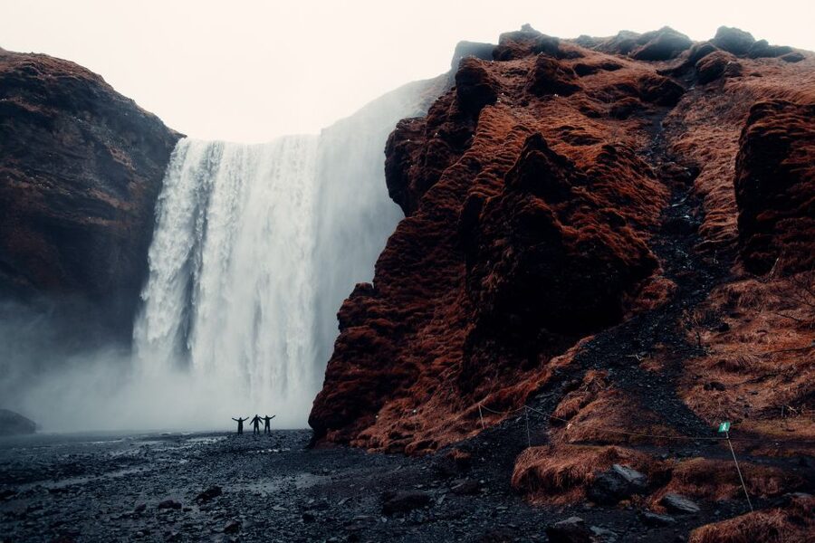 Reykjavik: South Coast Private Guided Day Tour - Skogafoss first: a 60-meter wall of water and quick rainbow odds