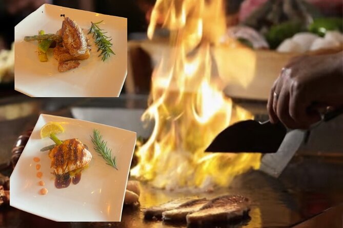Reykjavik Teppanyaki 7 Course Menu and Fire Show with Cocktail - The 7-course menu: what you’ll actually eat