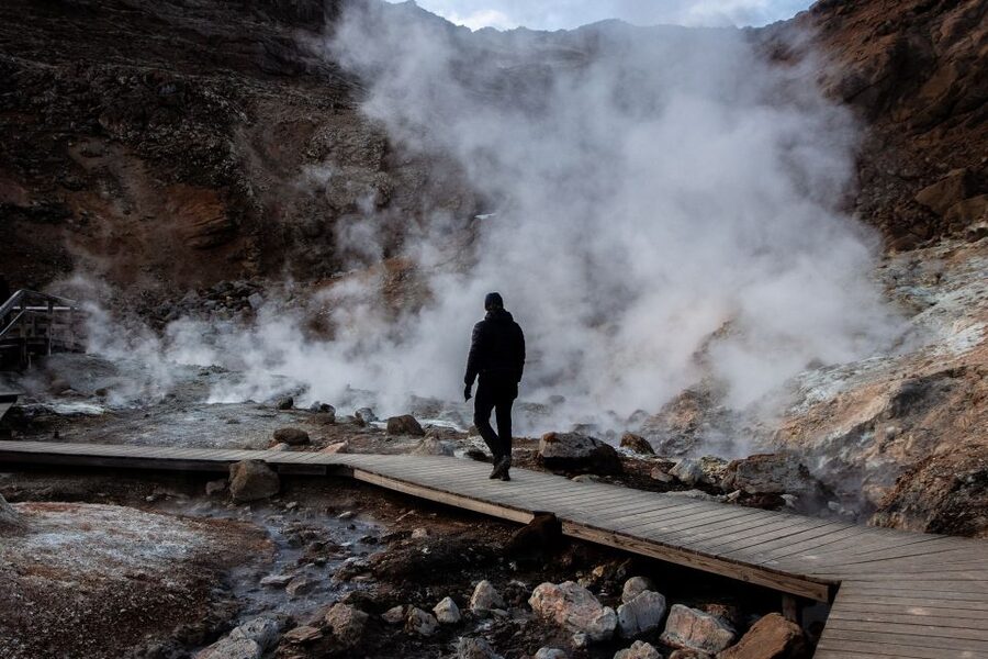 Reykjavík: Volcano Eruption Site and Reykjanes Hiking Tour - Gunnuhver Hot Springs: the steam stop you can smell
