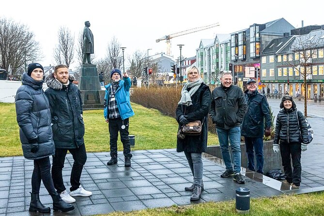 Reykjavik Walking Tour - Walk with a Viking - Stop by stop: from Ingólfstorgur to Old Town anchors
