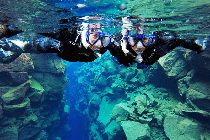 Silfra Drysuit Snorkeling Tour with Free Photos - From Reykjavik - Stop 1 at Silfra: learn the swim feel and how to breathe