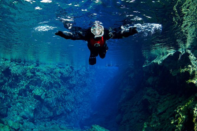 Silfra: Snorkeling Between Tectonic Plates Pick Up from Reykjavik - The Real Show: Silfra Big Crack, Silfra Hall, Cathedral, and Lagoon