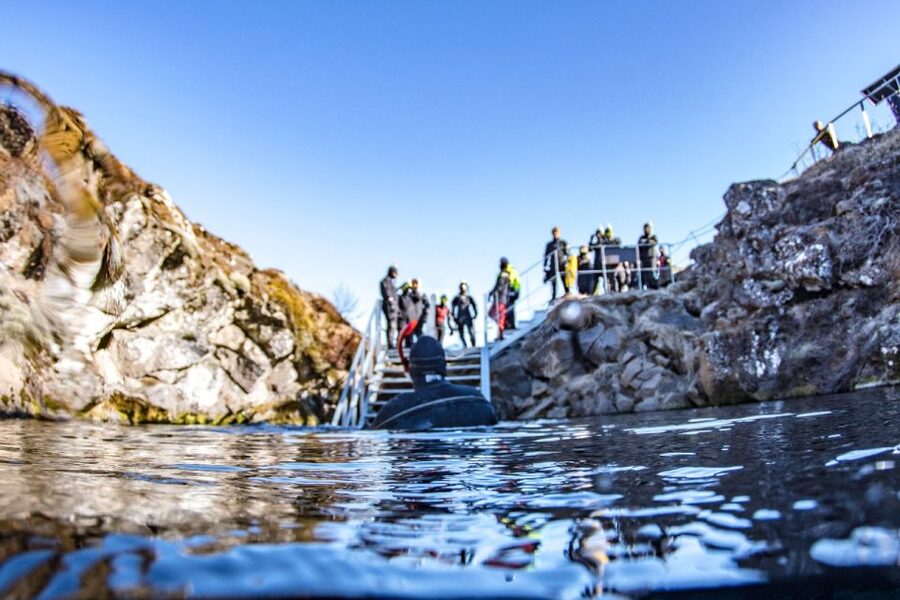 Silfra: Snorkeling Tour Between Tectonic Plates - What happens after you float: Lagoon, cookies, and a calmer head