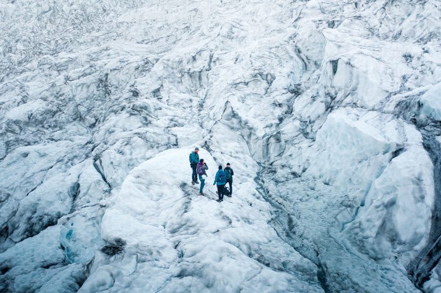 Skaftafell: Extra Small Group Glacier Adventure - Entering Falljökull from Skaftafell, not just viewing ice from afar