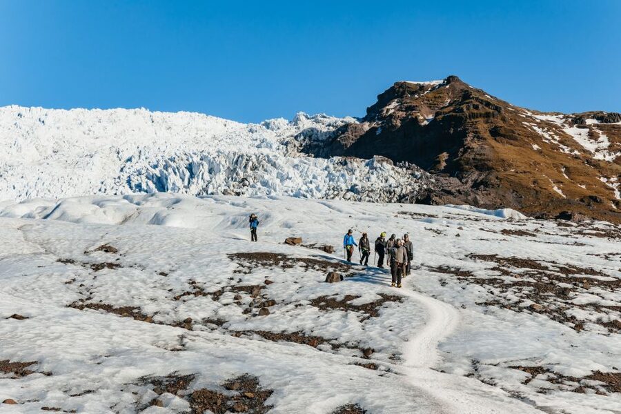 Skaftafell National Park: Falljokull Glacier Easy Hike - How hard is it, really? Easy pace, but not zero effort