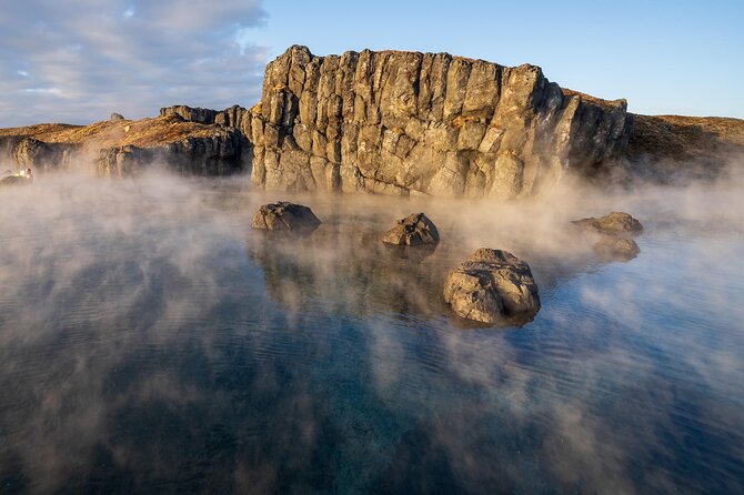 Sky Lagoon Ticket with 7-Step Ritual and Transfers from Reykjavik - The lagoon itself: infinity pool ocean views, hot water pockets, and sauna time