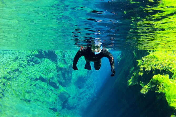 Snorkeling in Silfra & Fly Over Iceland Virtual Experience - Self-drive - Stop 2: Fly Over Iceland with feet dangling and a 20-metre screen