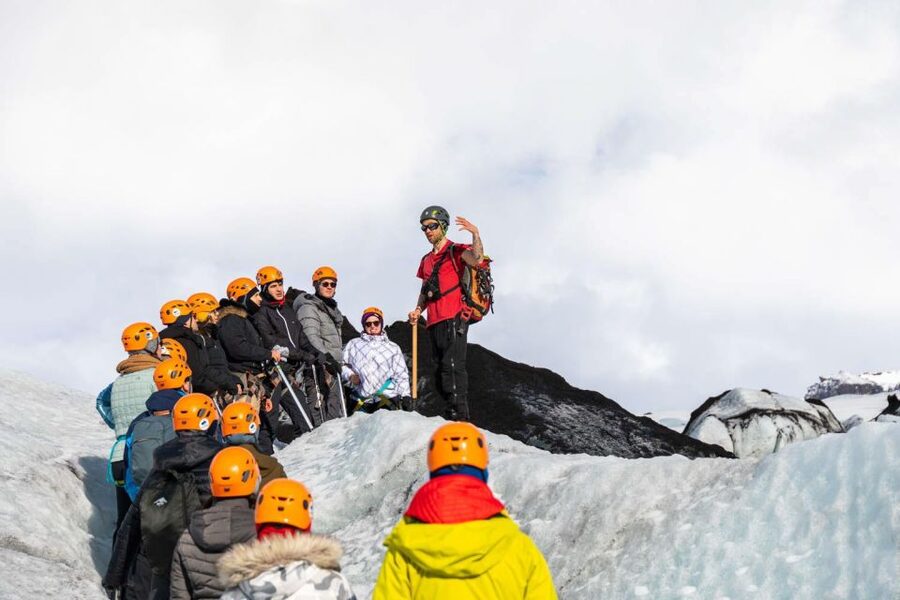 Sólheimajökull: Guided Glacier Hike - Crossing the Ice: Crevasses and Glacier Mills You Can Actually See