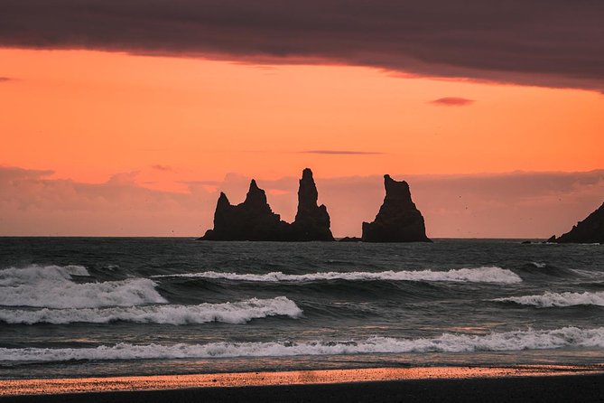 South Coast Day Tour Black Sand Beach & Waterfalls from Reykjavik - Reynisfjara Black-Sand Beach: Basalt Shapes, Big Swells, Big Warnings