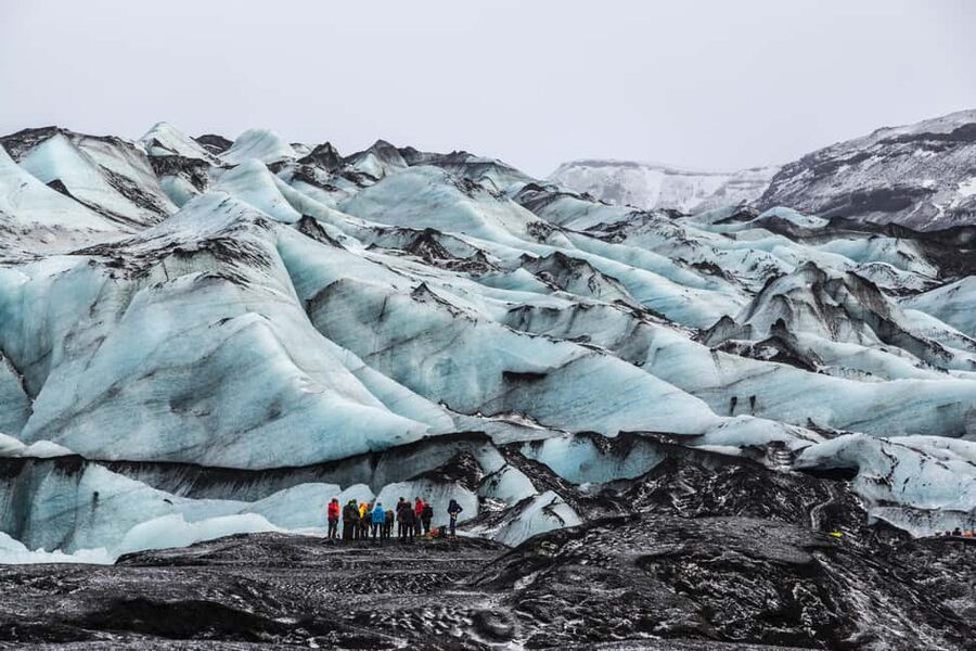 South Coast, Glacier Hike and Northern Lights Winter Tour - Seljalandsfoss: Walking Behind the Water