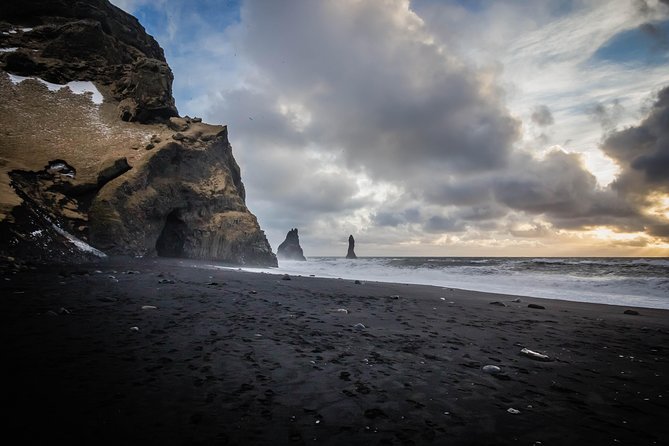 South Coast, Waterfalls and Black Beach Tour from Reykjavik - Reynisfjara Black Sand Beach: Basalt Columns and Atlantic Power
