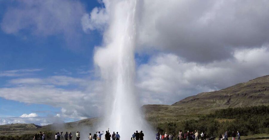 The Golden Circle & Hop On - Hop Off Combo Deal - Geysir geothermal area: watching Strokkur’s 30-meter eruptions