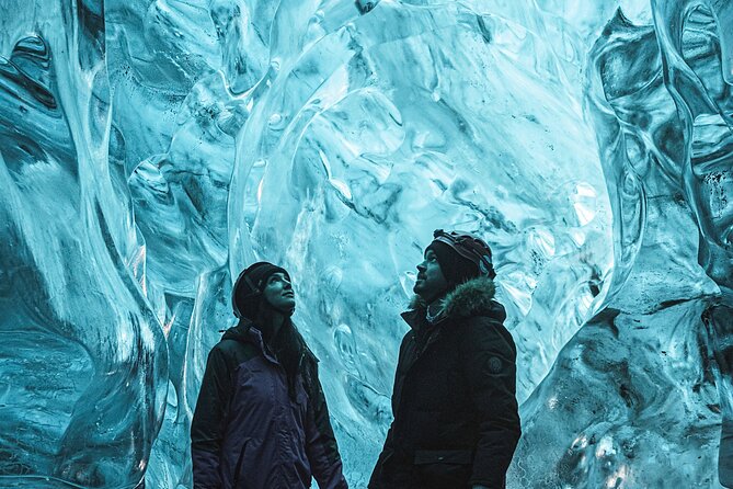 Treasure Iceland - Ice Cave Discovery - What to bring for an ice cave day in Iceland winter
