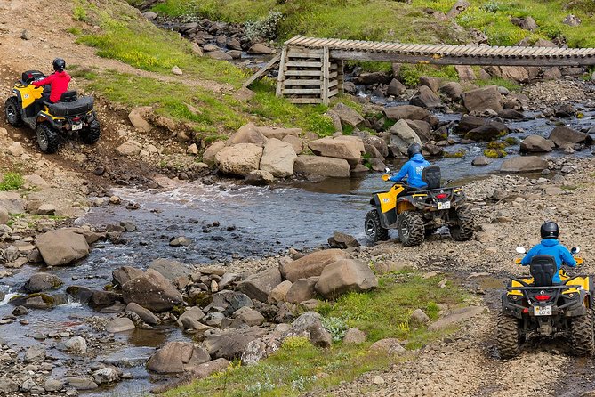 Twin Peaks ATV Iceland Adventure from Reykjavik - Lake Hafravatn to Gravel Paths: The Ride Evolves Quickly