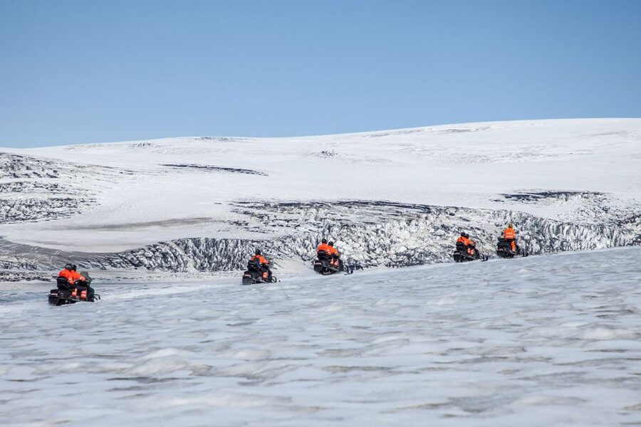 Vik: Mýrdalsjökull Snowmobile Adventure - The Katla factor: what you’ll see from the top