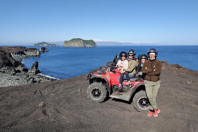 Volcano ATV Tour - The route in plain language: Prestvik beach and Pelagus